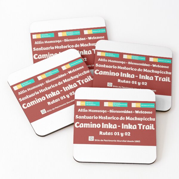 Item preview, Camino Inka-Inka Trail Sign designed and sold by Mountain Bound Designs.