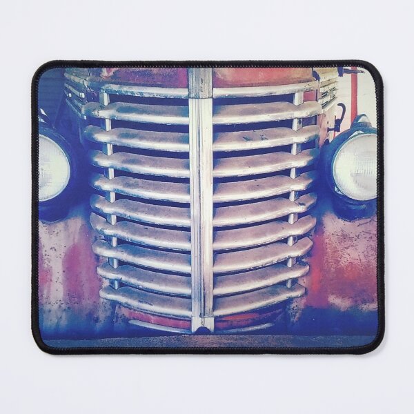 Item preview, Diamond T 1939 Red Old Vintage Truck, Farm Truck, Antiques designed and sold by ScaryHairLady.