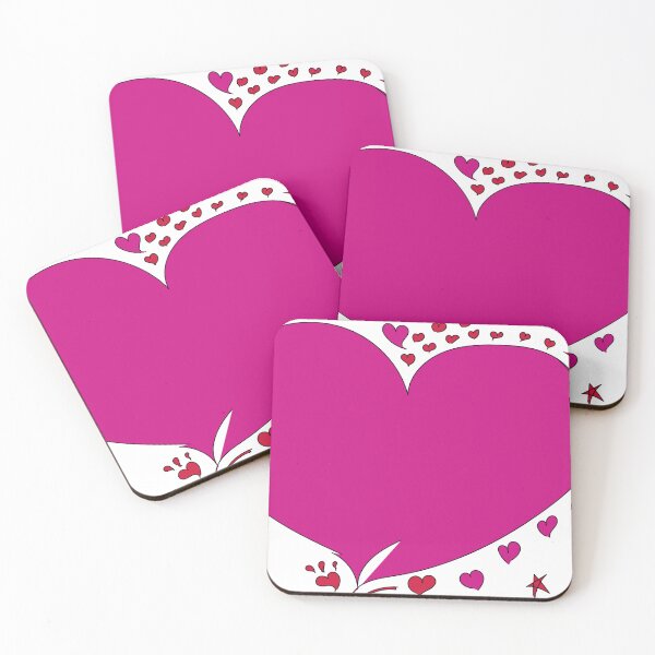 Item preview, Pink red heart designed and sold by MAbstracion.