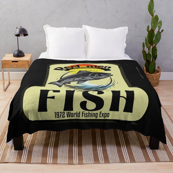 Item preview, Retro Fishing Slogan designed and sold by ParadisePalace.