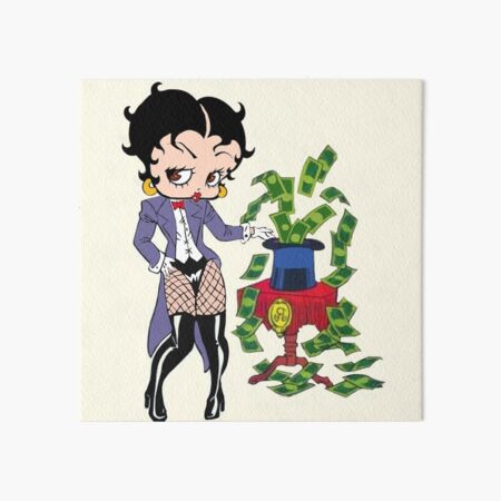 Betty Boop Art Board Print for Sale by Brook P