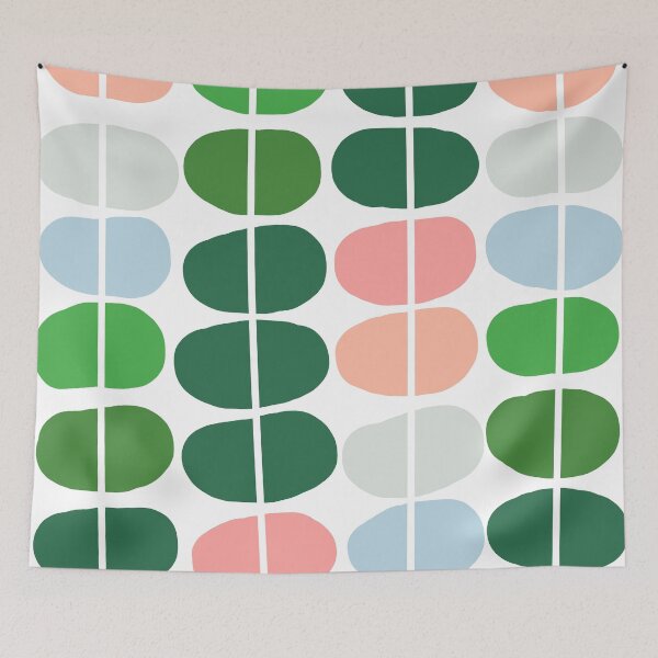 Item preview, Iconic Scandinavian Design in Green, Blue and Pink designed and sold by Deutschic.