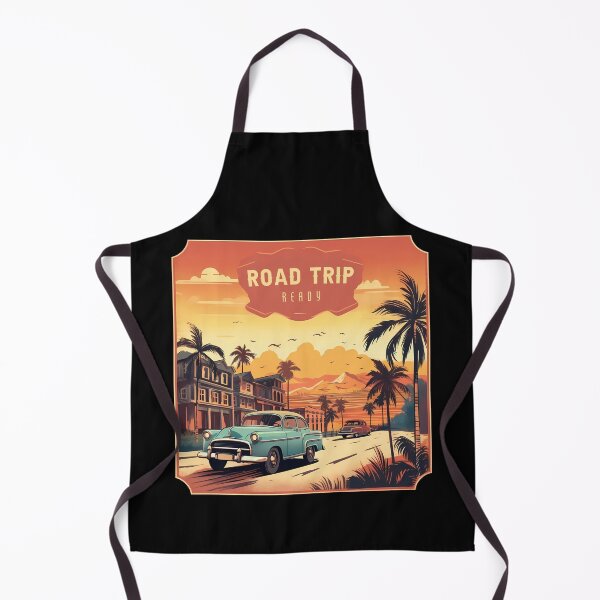 Item preview, Cruisin' Memories: Vintage Car Driving with Palm Trees | Road Trip Ready designed and sold by BNCH44.