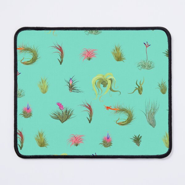 Item preview, Airplant Repeating Pattern Refreshed mint green bg designed and sold by Maysoulrose.