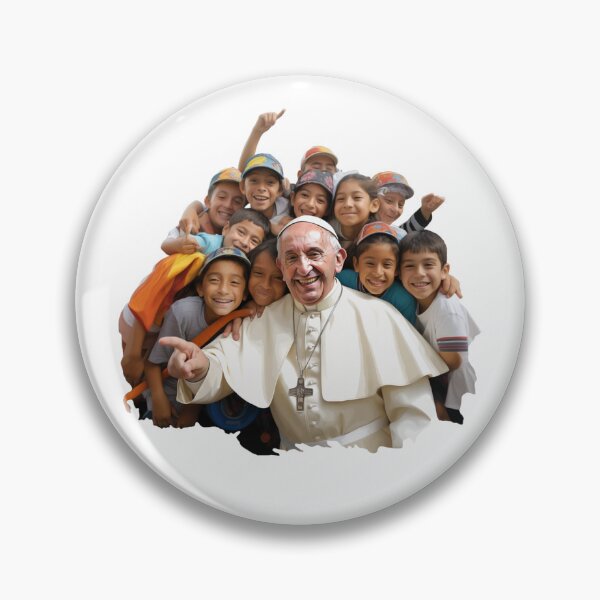 Item preview, Pope Francis with children designed and sold by ISBrunning.