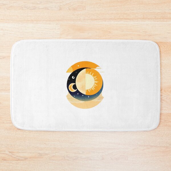 Item preview, Sun and Moon Celestial Bohemian Art designed and sold by hyggefolkart.