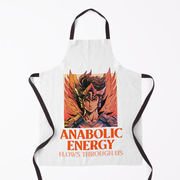 Item preview, ANABOLIC ENERGY FLOWS THROUGH US - anime inspired graphic designed and sold by Cali-Power.