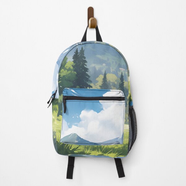 Item preview, Majestic Harmony: Snowy Alpine Landscape, Lush Green Forest designed and sold by Wylveragon.