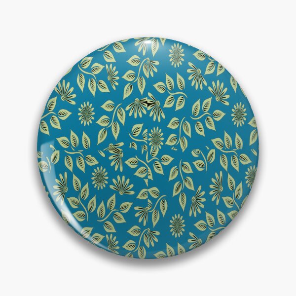 Item preview, Patrón de hojas de árbol turquesa. designed and sold by SuraSu.