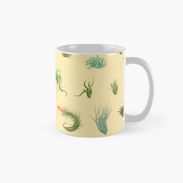 Item preview, Airplant Repeating Pattern Refreshed pale yellow bg designed and sold by Maysoulrose.