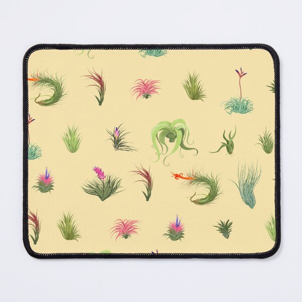 Item preview, Airplant Repeating Pattern Refreshed pale yellow bg designed and sold by Maysoulrose.