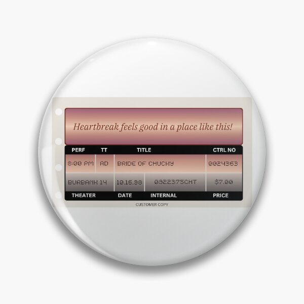 Item preview, Bride of Chucky Movie Theater Ticket Stub Horror Film AMC designed and sold by franklinfargo.