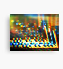 Sequential Circuits Diffraction Canvas Print