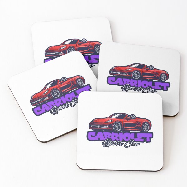 Artikelvorschau, Cabriolet-Sportwagen entworfen und verkauft von CreoTshirts.