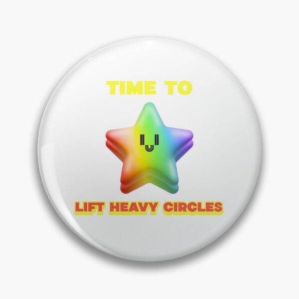 Item preview, TIME TO LIFT HEAVY CIRCLES - gym theraphy graphic designed and sold by Cali-Power.