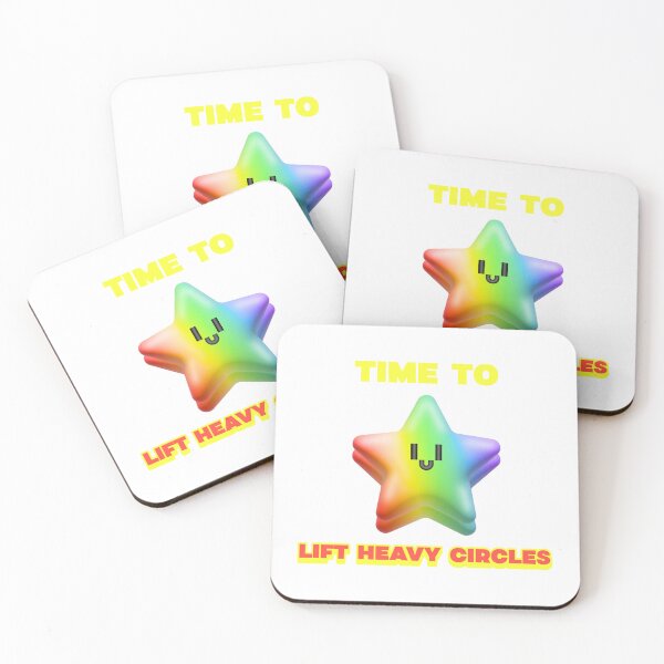 Item preview, TIME TO LIFT HEAVY CIRCLES - gym theraphy graphic designed and sold by Cali-Power.