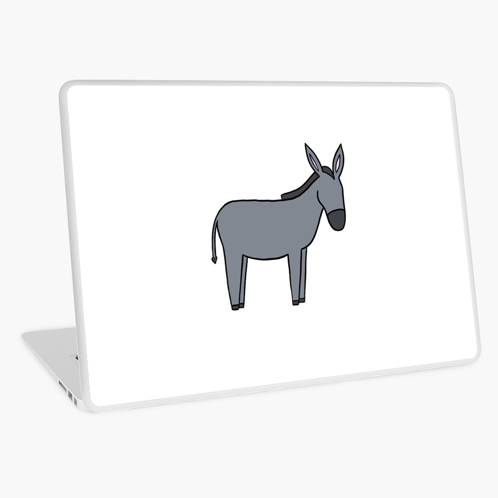 Stickers MacBook Apple Decals DONKEY and Boy With Fishing Rod Illustration  Notebook Silhouettes Pics Computer Motifs Tablet Decal Diy -  in 2024