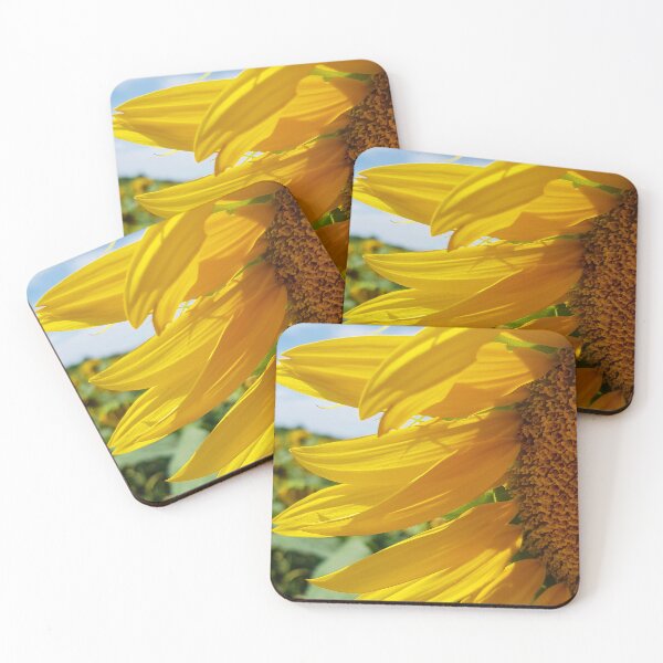 Item preview, Bright Yellow Sunflower Close-Up Artistic Photo designed and sold by DEC02.