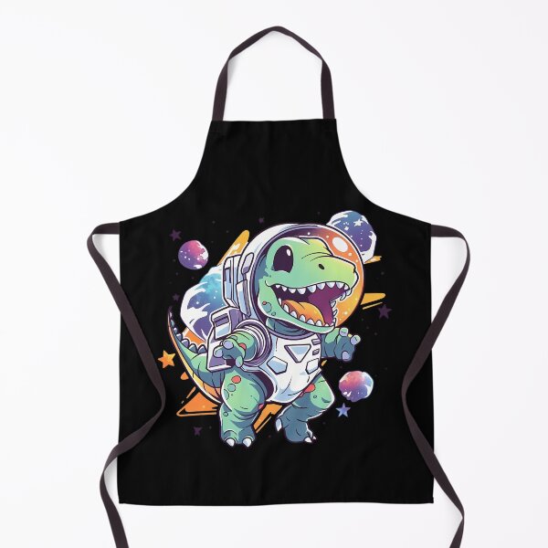 Item preview, Explorador cósmico: pequeño astronauta dinosaurio T-Rex en estilo manga dinámico | Diseño inspirado en tatuajes designed and sold by BNCH44.