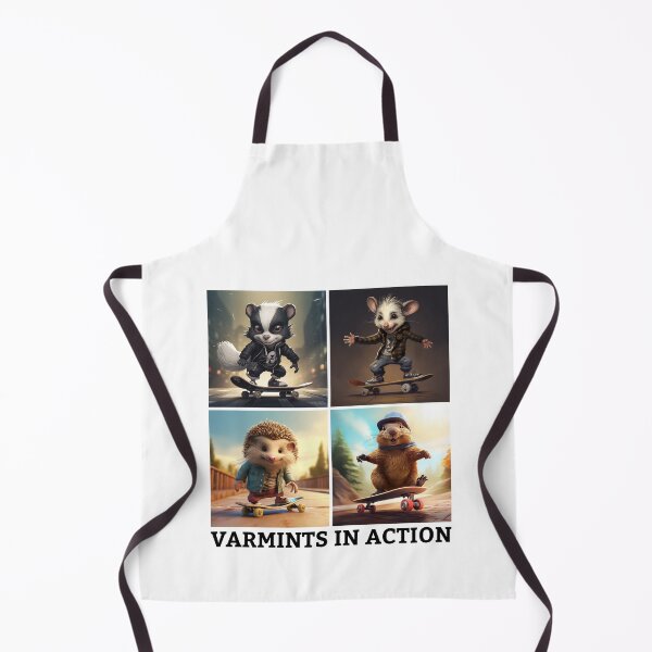 Item preview, Varmints In Action - Skateboarding designed and sold by earthpartner.