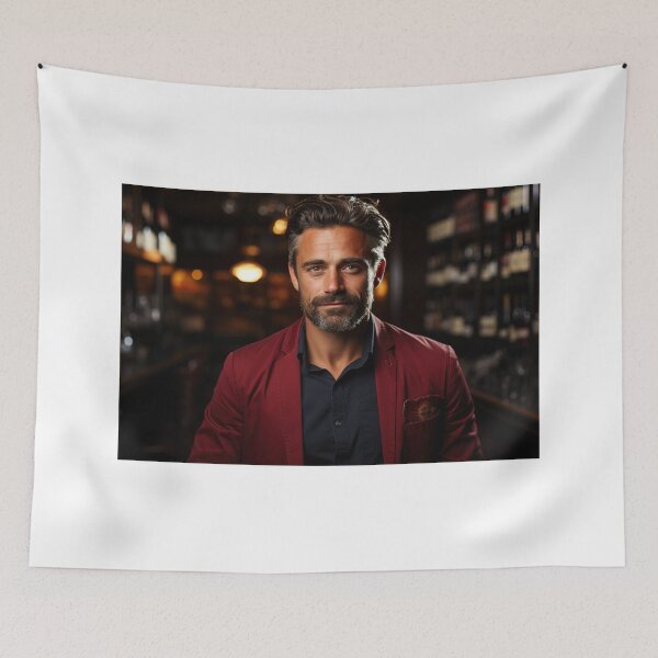 Item preview, Sommelier Modeling Wine for Upscale Restaurant designed and sold by TheBrainArt.