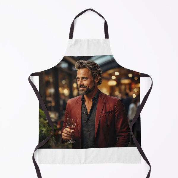 Item preview, Sommelier Showcasing Wine for Upscale Restaurant designed and sold by TheBrainArt.