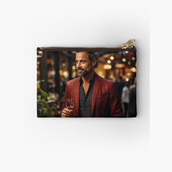 Item preview, Sommelier Showcasing Wine for Upscale Restaurant designed and sold by TheBrainArt.