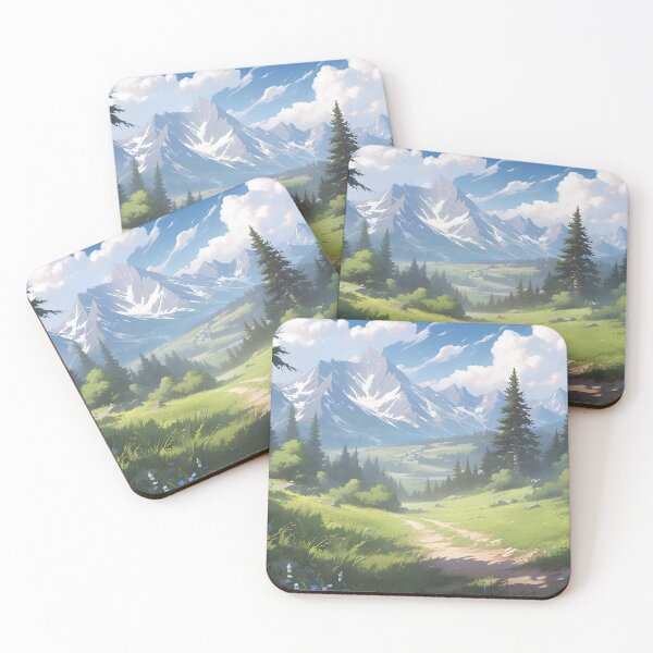 Item preview, Enchanting Wonderland: Snow-Capped Peaks and Serene Forestscape designed and sold by Wylveragon.