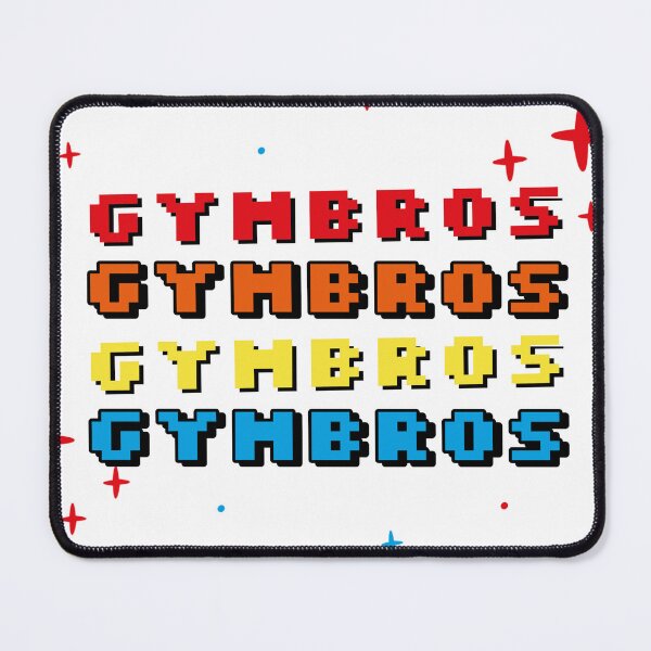 Item preview, GYMBROS - colorful gym design designed and sold by Cali-Power.