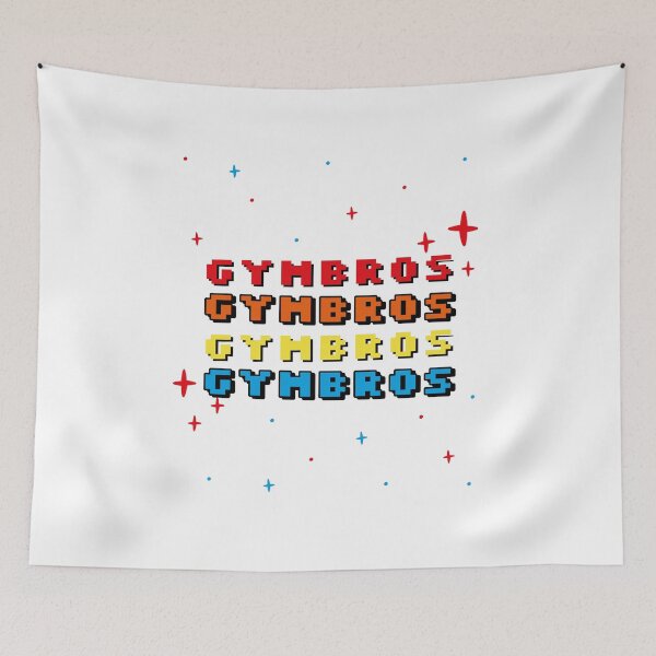 Item preview, GYMBROS - colorful gym design  designed and sold by Cali-Power.