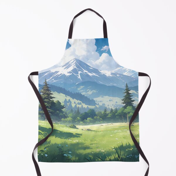 Item preview, Natural Escape: Snowy Mountain Landscape and Serene Forest designed and sold by Wylveragon.