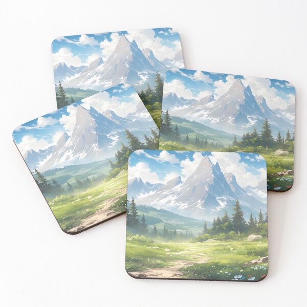 Item preview, Majestic Landscape, Snow-Capped Mountains, and Verdant Forest designed and sold by Wylveragon.