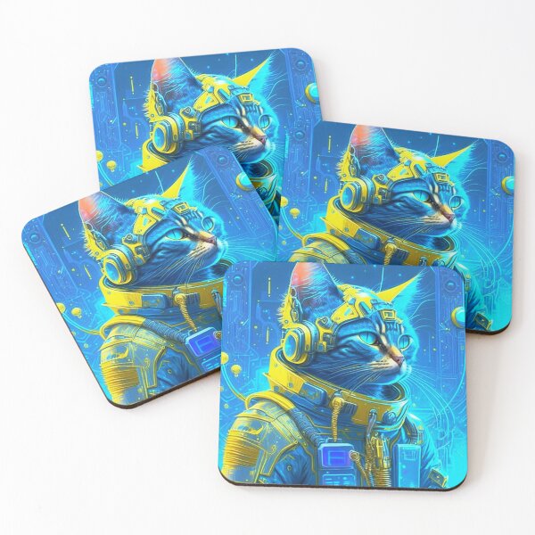 Item preview, Cat astronaut. designed and sold by Natalia-Vlad.
