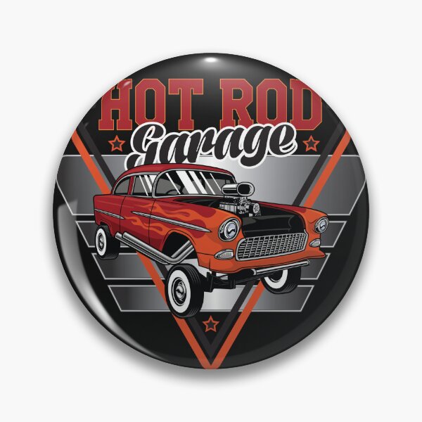 Item preview, Hot rod garage, race car, muscle car art designed and sold by PngParty.
