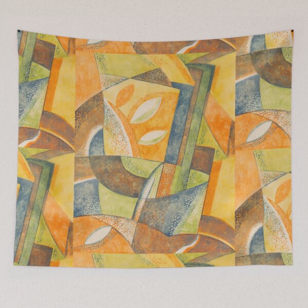 Item preview, Abstract Art Orange designed and sold by lalatrash.