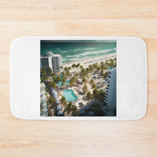 Item preview, Miami beach from an office view designed and sold by KostasCreations.