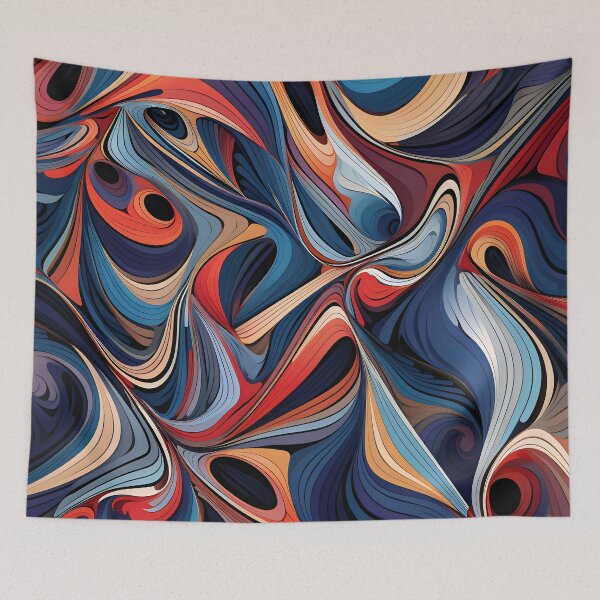 Item preview, Indian Silk Textile Pattern II: Celebrates Music, Mythology and Festivals with Celestial Colors and Intertwined Shapes. designed and sold by InsaneLEDP.