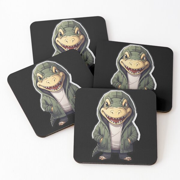 Item preview, Cool Alligator en ropa casual designed and sold by Sidewayanimals.