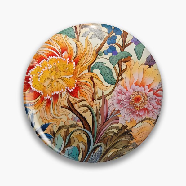 Item preview, Indian Silk Textile Pattern III: Celebrates Music, Mythology and Festivals with Celestial Colors and Intertwined Shapes. designed and sold by InsaneLEDP.