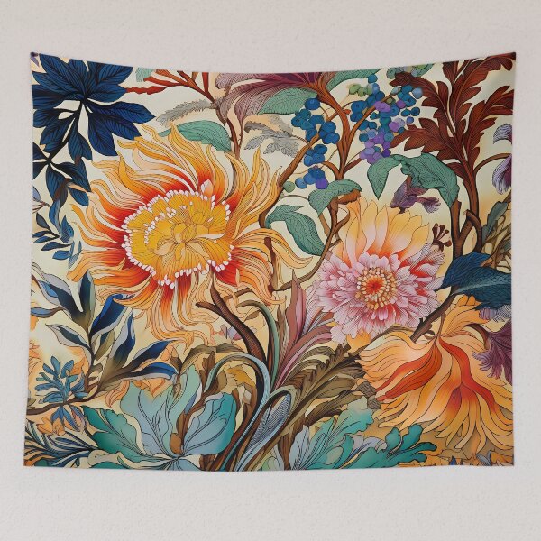 Item preview, Indian Silk Textile Pattern III: Celebrates Music, Mythology and Festivals with Celestial Colors and Intertwined Shapes. designed and sold by InsaneLEDP.