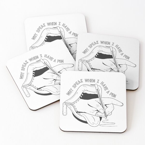 Item preview, Why Speak When I Have a Pen designed and sold by artofmyfathers.