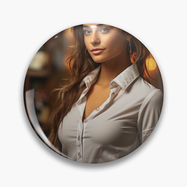 Item preview, Lady Sommelier Explaining Wine for Upscale Restaurant designed and sold by TheBrainArt.