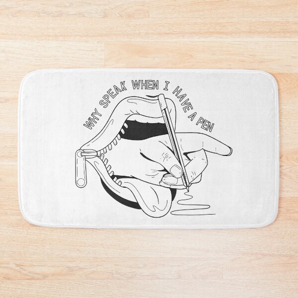 Item preview, Why Speak When I Have a Pen designed and sold by artofmyfathers.