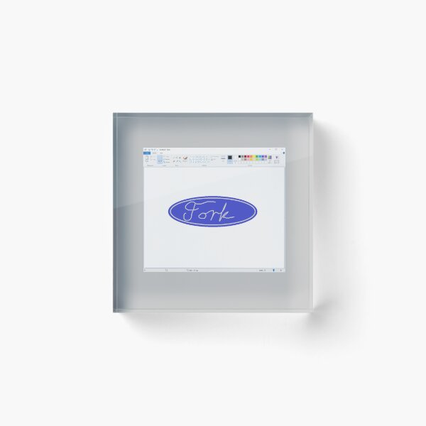 Item preview, Cutlery car (With MS Paint Border) designed and sold by swerpee.