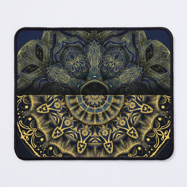 Item preview, Gold on Blue MX0027 designed and sold by LocoDesignMedia.