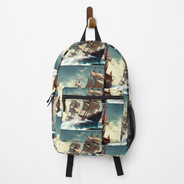 Item preview, ships on the high seas digital art designed and sold by artedigitaluy.