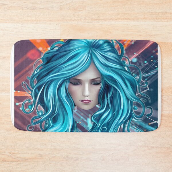 Item preview, Mystifying Blue Lady designed and sold by MugsAndDuds.