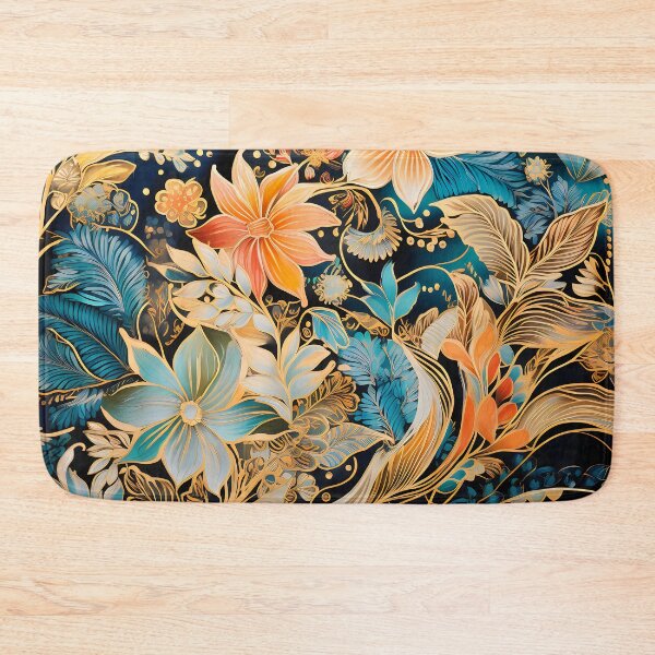 Item preview, Indian Silk Textile Pattern IV: Celebrates Music, Mythology and Festivals with Celestial Colors and Intertwined Shapes. designed and sold by InsaneLEDP.