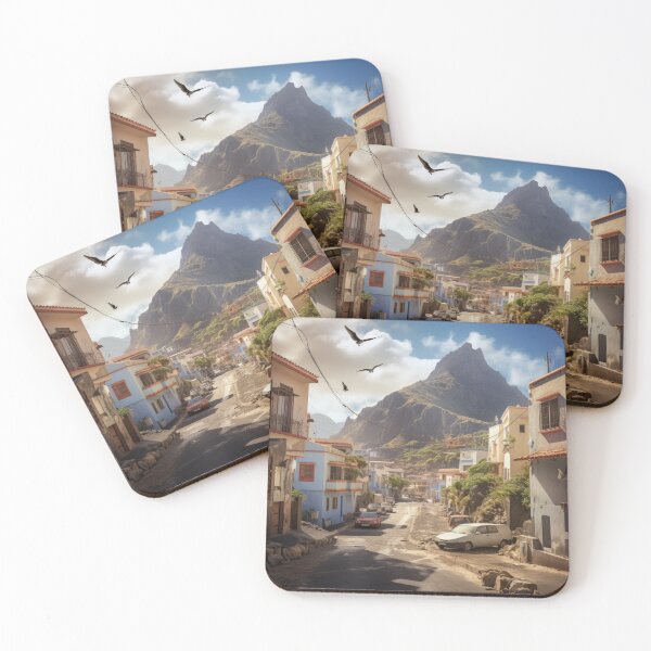 Item preview, Village under the mountain designed and sold by KostasCreations.
