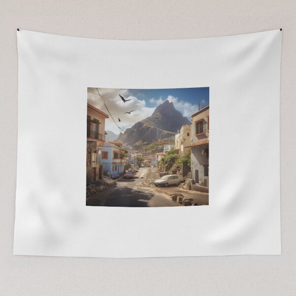 Item preview, Village under the mountain designed and sold by KostasCreations.